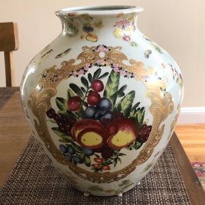 Beautiful painted jar